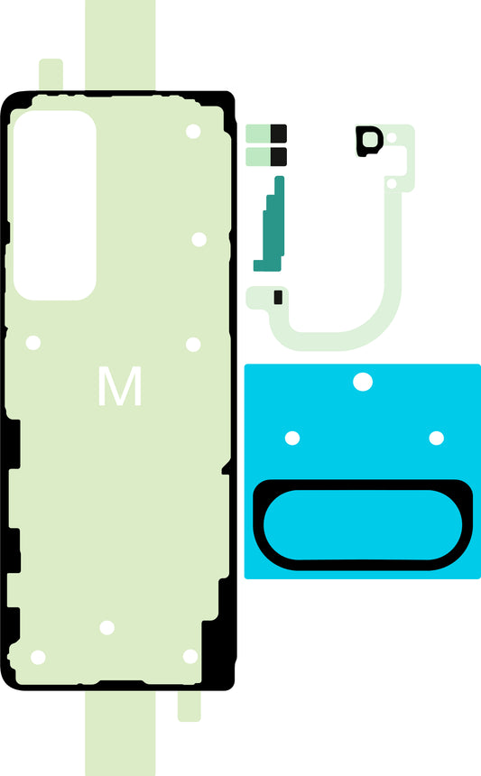 Kit lepilo za pokrov baterije Samsung Galaxy Z Fold5 F946, Service Pack GH81-24686A