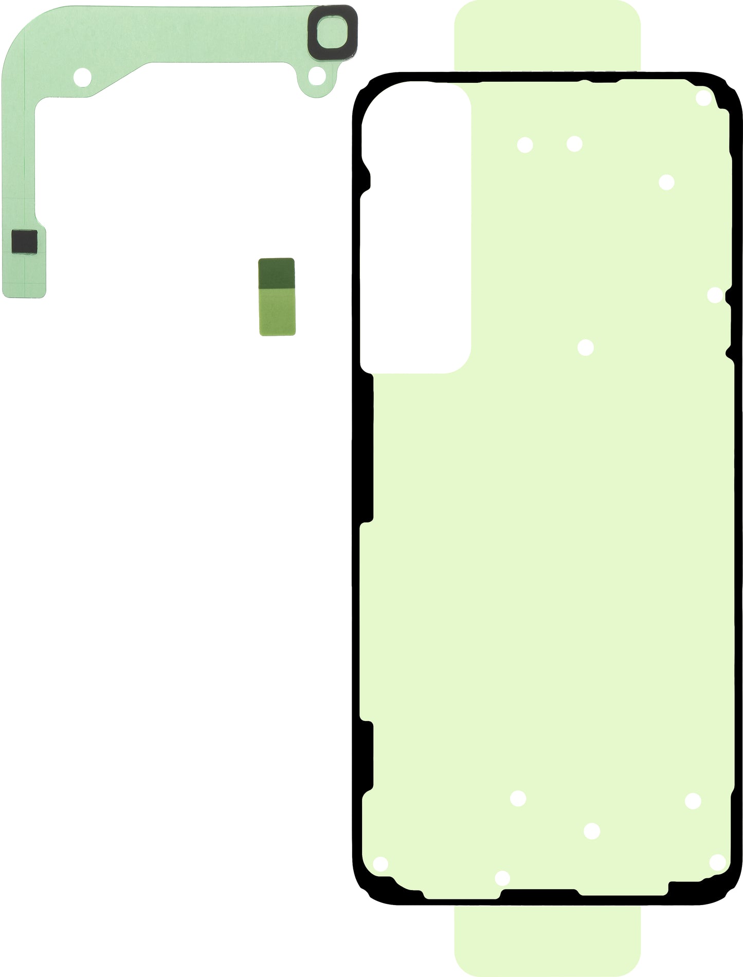 Komplet lepila za pokrov baterije Samsung Galaxy S24+ S926, Service Pack GH82-33338A