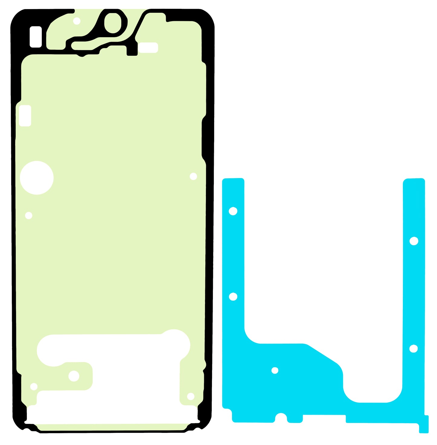 Kit lepilo Samsung Galaxy S25 S931, Service Pack GH82-36478A