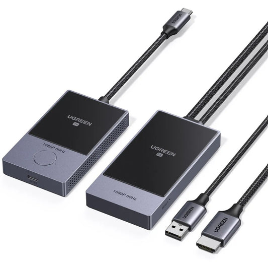 Brezžični HDMI podaljšek UGREEN CM737, 1080P, Siv