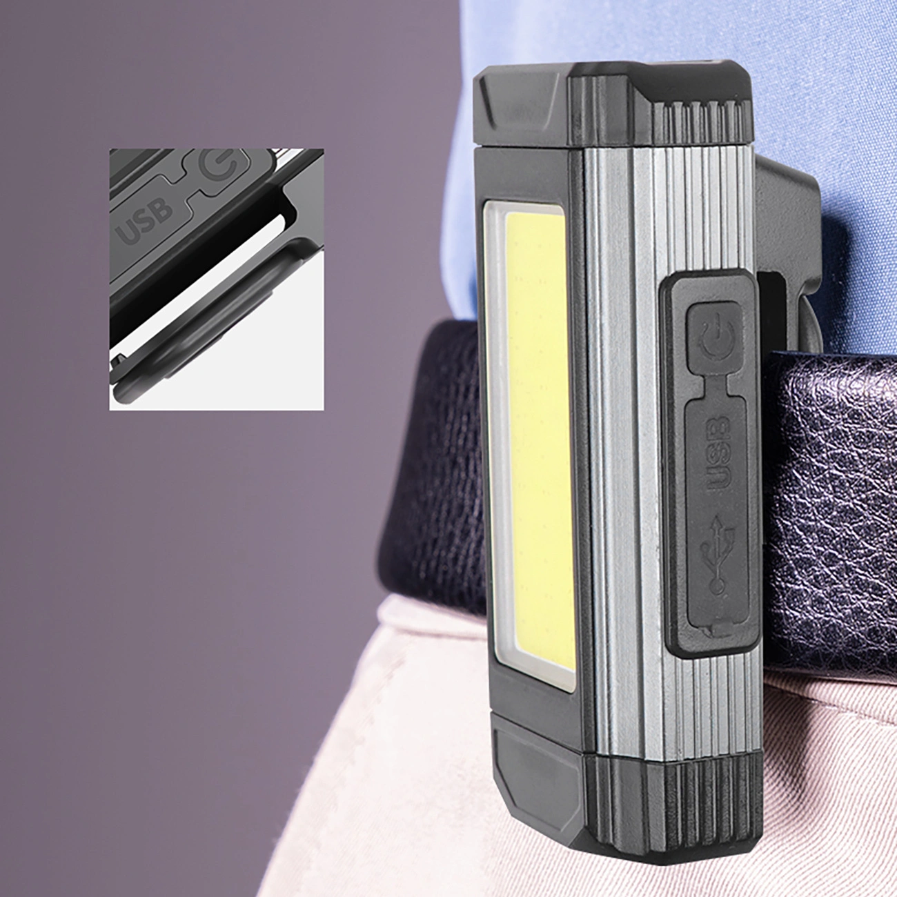 LED Work Lamp WZK WLR-15W, 1500lm, Gray