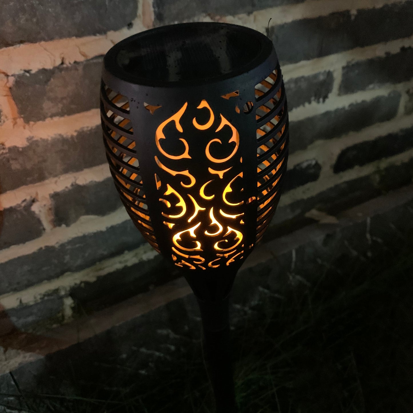 Sončna svetilka Forever, 96Led, 2800K, IP65, Črna