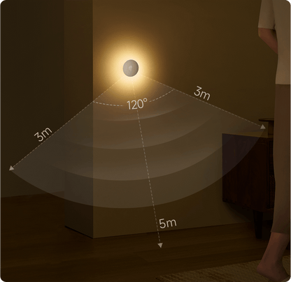 Nočna LED svetilka Xiaomi Light 3, 2700K, senzor, bela BHR8978GL