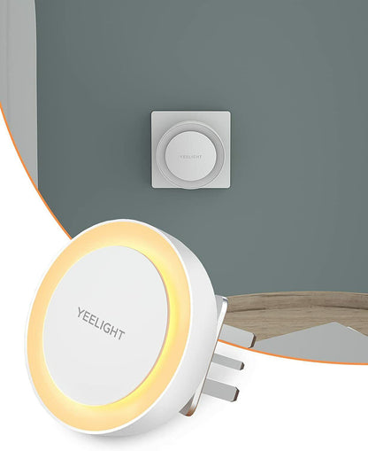 Nočna lučka Yeelight Plug-in Nightlight, 0.5W, 2500K, Senzor, UK različica, Bela YLYD11YL