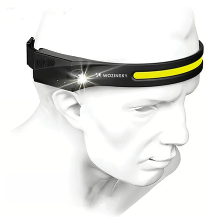 LED Headlamp WZK WLC-1200, 350lm, IPX4