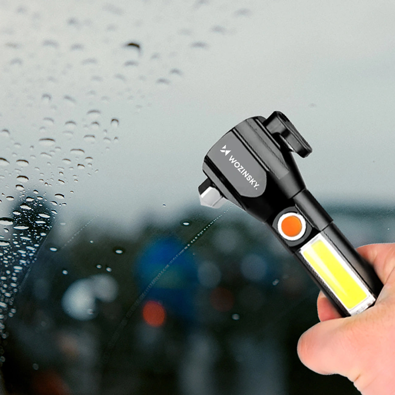 LED Flashlight WZK WLR-31 3in1, 5W, 500lm