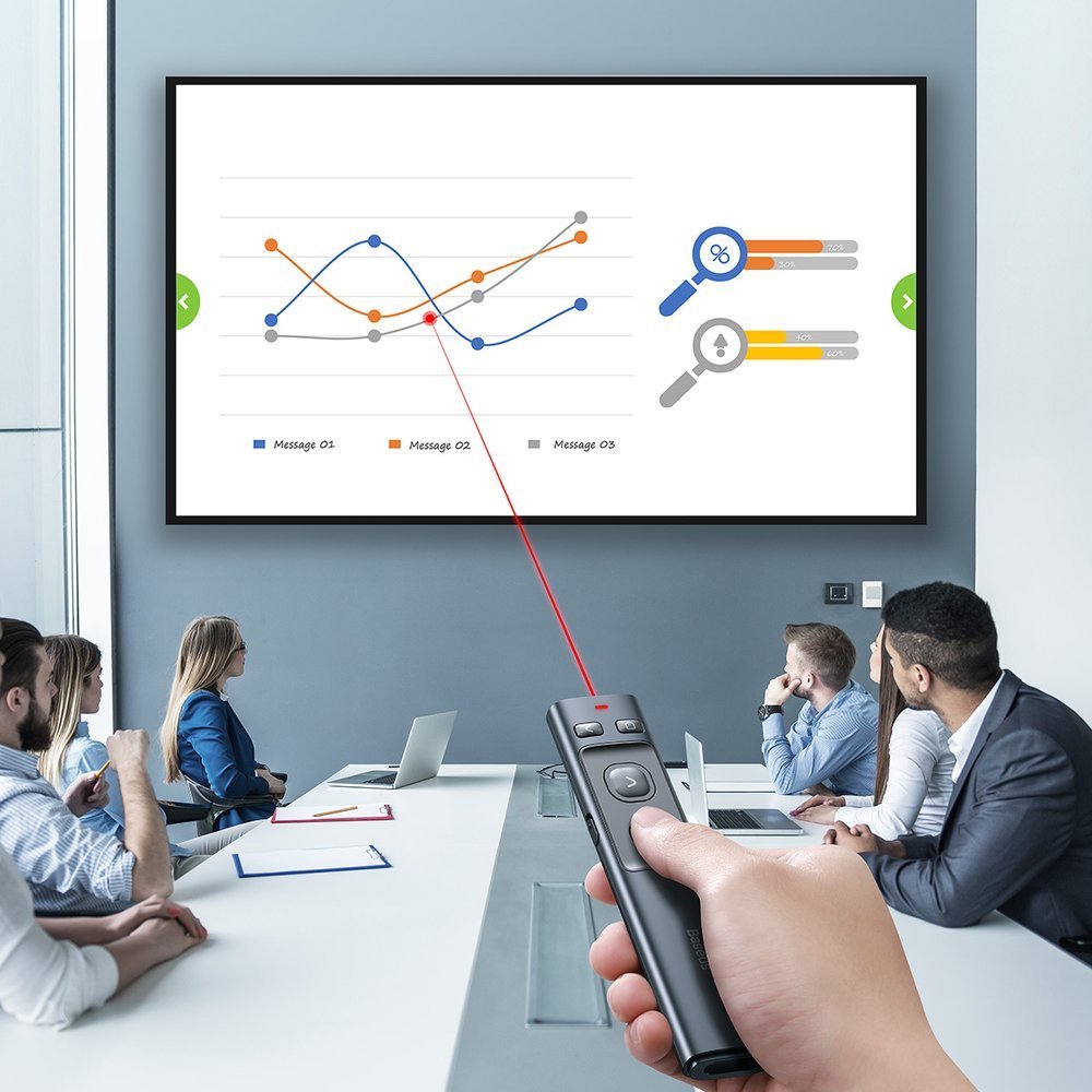 Presenter Wireless Baseus Orange Dot, Siv ACFYB-B0G