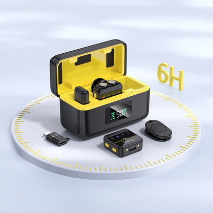 Lavalier HOCO L17, USB-C / Lightning, Set 2 kosa, Črna