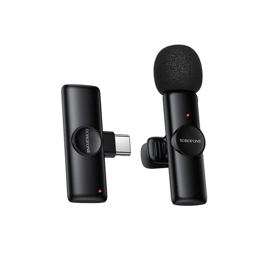 Borofone BFK16 Winner Lavalier, USB-C, Black