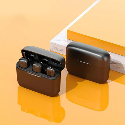 Lavaliera Techsuit LW4, USB-C, Set 2 kosa, Črna