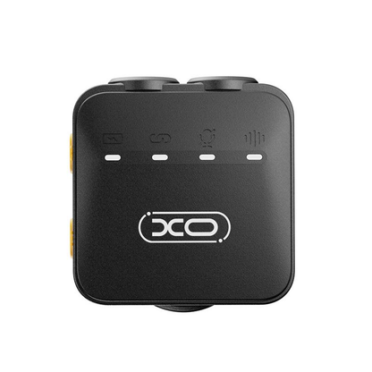 Lavaliera XO Design MC15 Dual, USB-C / Lightning, Set 2 kosov, Črna