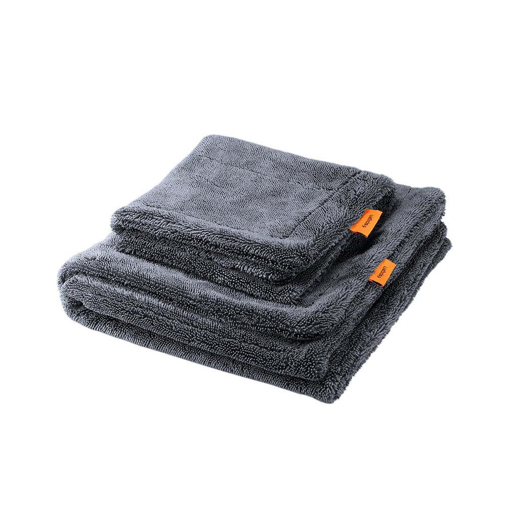 Avtomobilska krpa Spigen CC100 (S1 + L1), 60 cm x 90 cm / 40 cm x 40 cm, 2in1 ACP11389