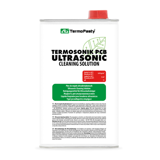 Ultrazvočno čistilno tekočino AG Termopasty za PCB plošče, 1l ART.AGT-200