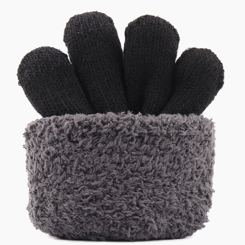 Zimske taktilne rokavice Iwarm ST0005, velikost 21 cm, črne