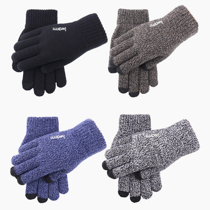 Zimske taktilne rokavice Iwarm ST0018, velikost 23 cm, modre