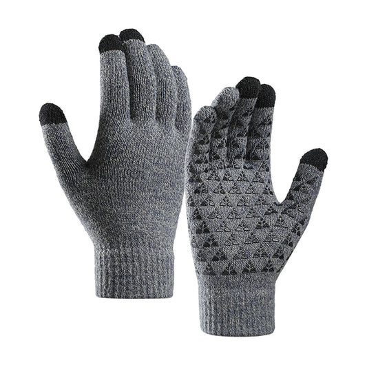 Zimske taktilne rokavice Iwarm ST0018, velikost 23 cm, siva