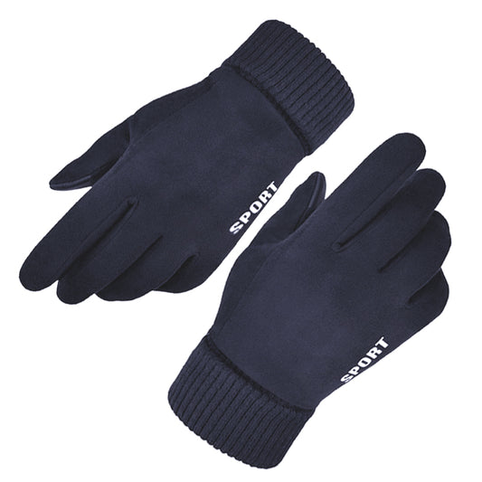 Zimske taktilne rokavice unisex Techsuit ST0009, univerzalna velikost, modre