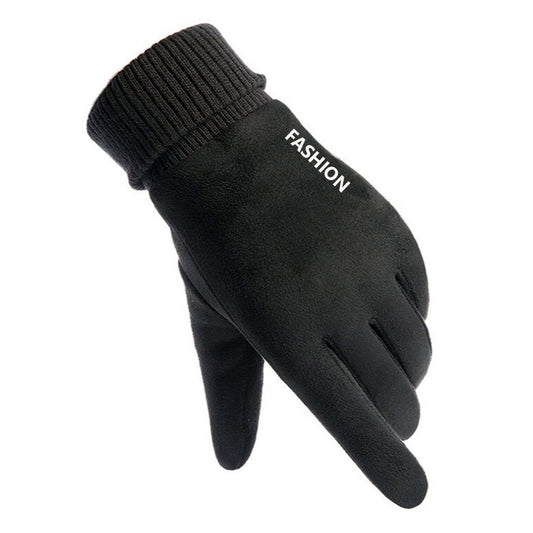 Zimske taktilne rokavice unisex Techsuit ST0010, univerzalna velikost, črne