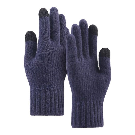 Zimske taktilne rokavice Techsuit ST0012, unisex, velikost 22 cm, temno modre