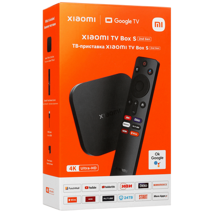 Mediaplayer Xiaomi Mi TV Box S, Wi-Fi, 4K, HDR10+, Gen 2 PFJ4151EU