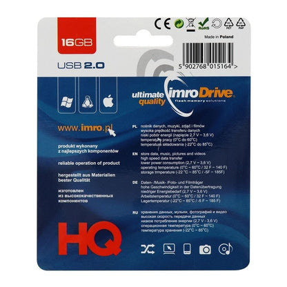 Zunanji pomnilnik USB-A Imro, 16Gb