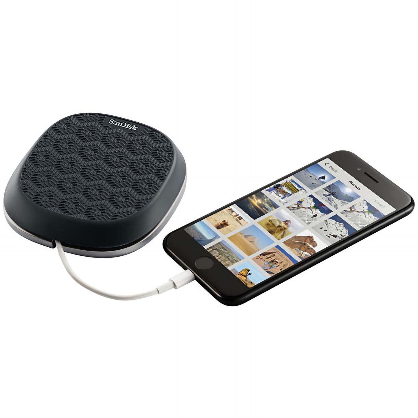 Zunanji pomnilnik Lightning (Polnjenje, Varnostno kopiranje) SanDisk iXpand Base, 64Gb za Apple Lightning Series SDIB20N-064G-GN9KN