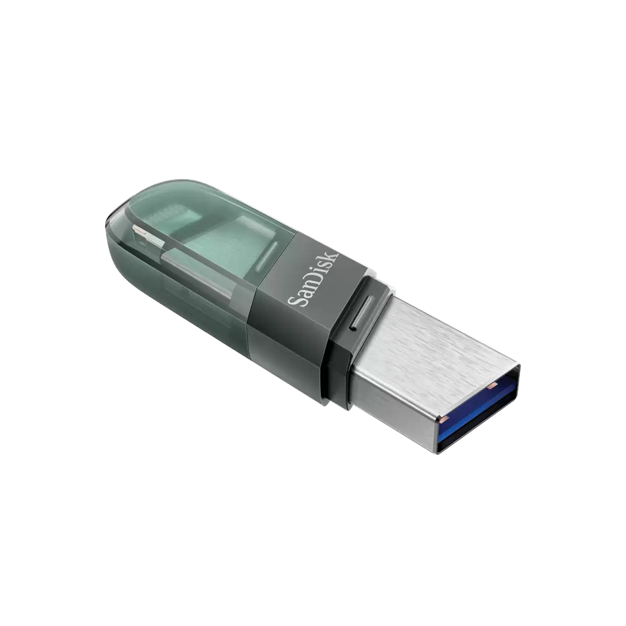Zunanji pomnilnik USB-A 3.0 / Lightning SanDisk iXpand Flip, 128Gb SDIX90N-128G-GN6NE