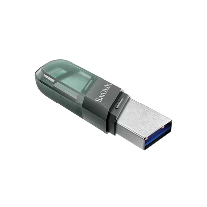 Zunanji pomnilnik USB-A 3.0 / Lightning SanDisk iXpand Flip, 128Gb SDIX90N-128G-GN6NE
