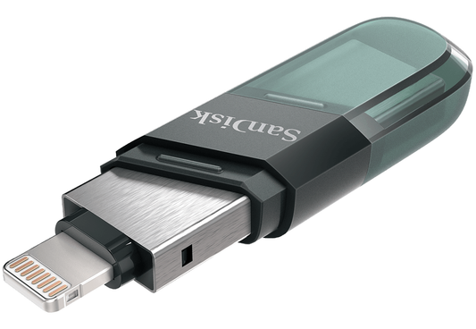 Zunanji pomnilnik USB-A 3.1 / Lightning SanDisk iXpand Flip, 256Gb SDIX90N-256G-GN6NE