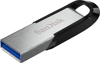 Zunanji pomnilnik USB-A 3.0 SanDisk Ultra Flair, 64Gb, ponovno zapečaten SDCZ73-064G-G46