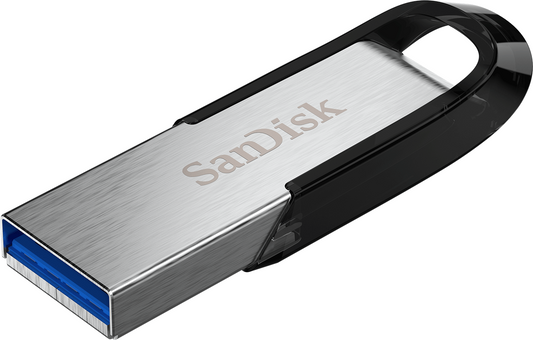 Zunanji pomnilnik USB-A 3.0 SanDisk Ultra Flair, 64Gb, ponovno zapečaten SDCZ73-064G-G46