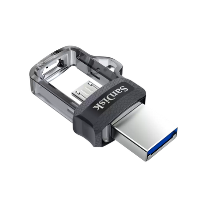Zunanji pomnilnik USB-A 3.0 / microUSB SanDisk Ultra Dual Drive, 32Gb SDDD3-032G-G46