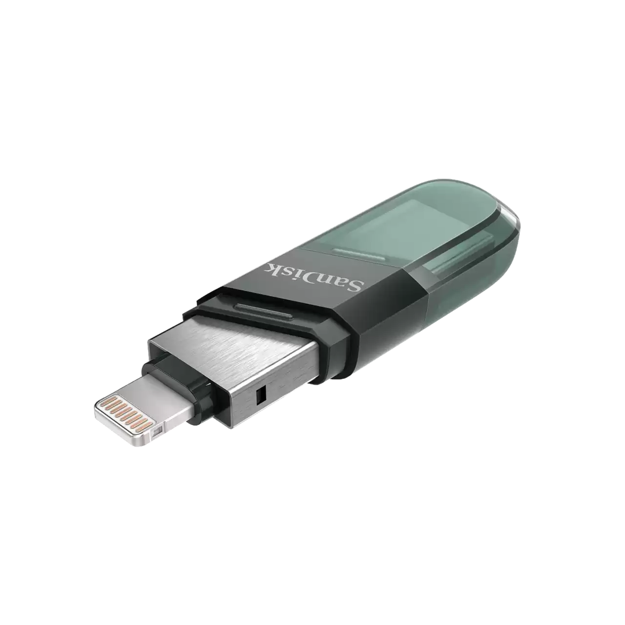Zunanji pomnilnik USB-A 3.0 / Lightning SanDisk iXpand Flip, 128Gb SDIX90N-128G-GN6NE