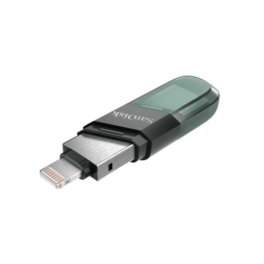 Zunanji pomnilnik USB-A 3.0 / Lightning SanDisk iXpand Flip, 128Gb SDIX90N-128G-GN6NE