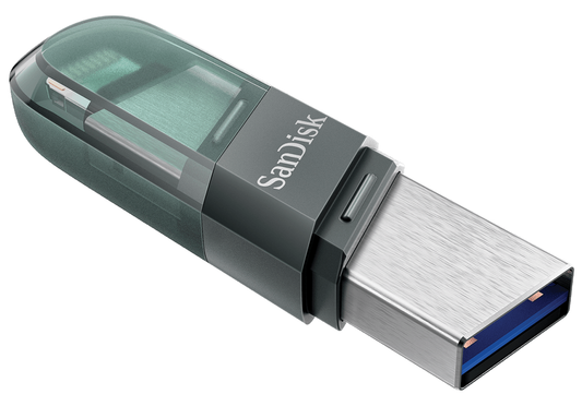Zunanji pomnilnik USB-A 3.1 / Lightning SanDisk iXpand Flip, 256Gb SDIX90N-256G-GN6NE