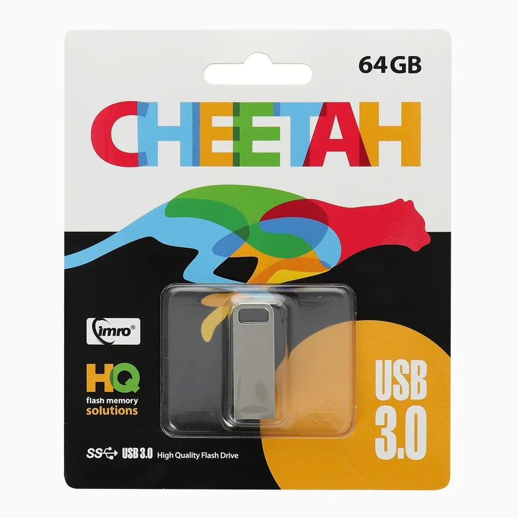 Zunanji pomnilnik USB-A 3.0 Imro Cheetah, 64Gb