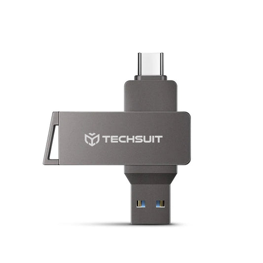Zunanji pomnilnik USB-A 3.0 / USB-C Techsuit THSM20, 64Gb