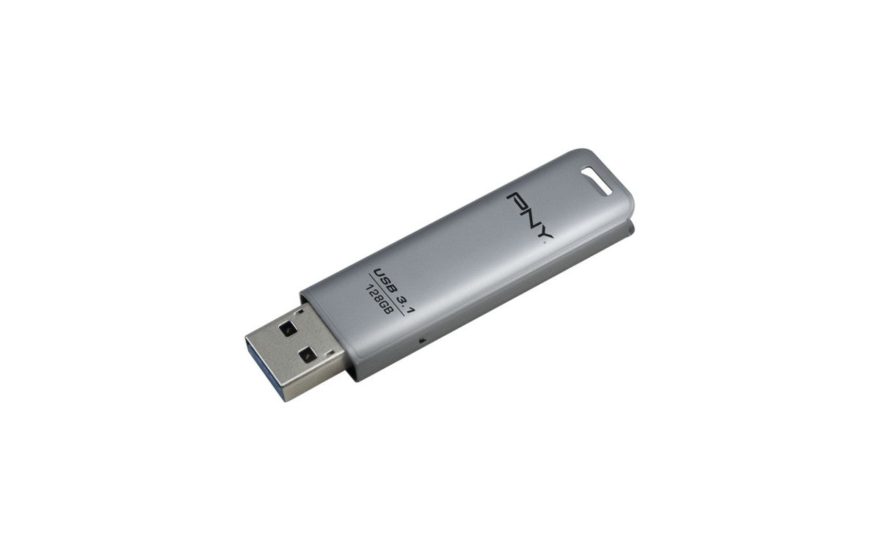 Zunanji pomnilnik USB-A 3.1 PNY Elite Steel, 128Gb FD128ESTEEL31G-EF