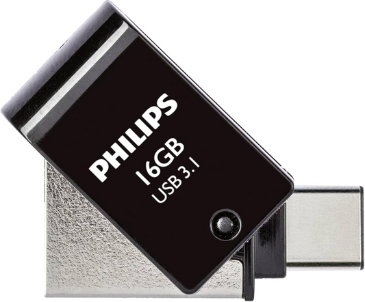 Zunanji pomnilnik USB-A 3.1 / USB-C Philips, 16Gb FM16DC152B/00