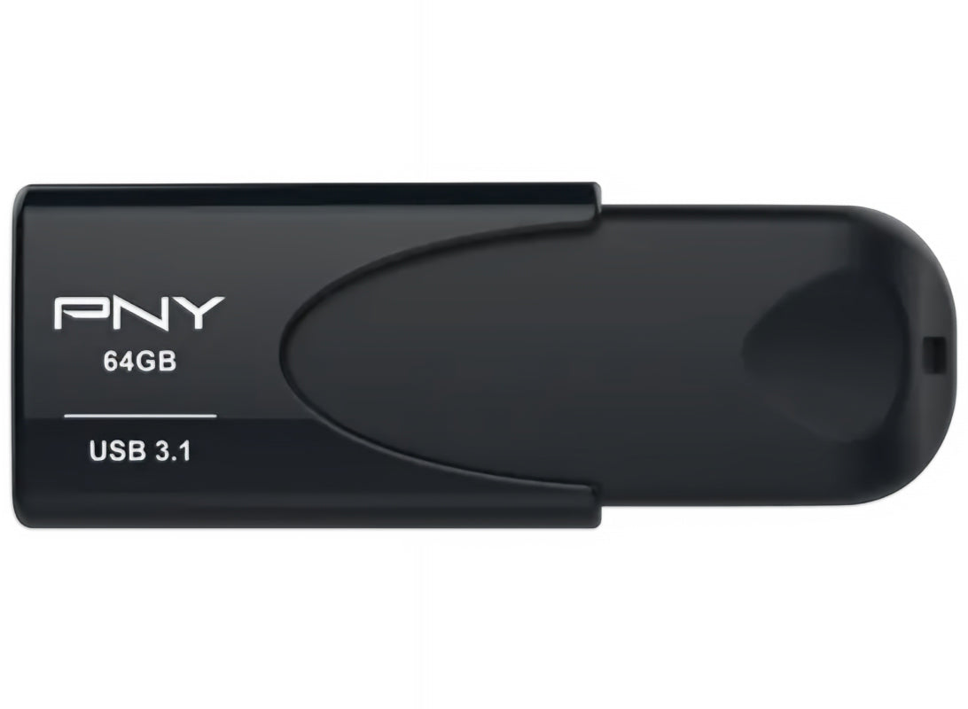 Zunanji pomnilnik USB-A 3.1 PNY Attache 4, 64Gb FD64GATT431KK-EF