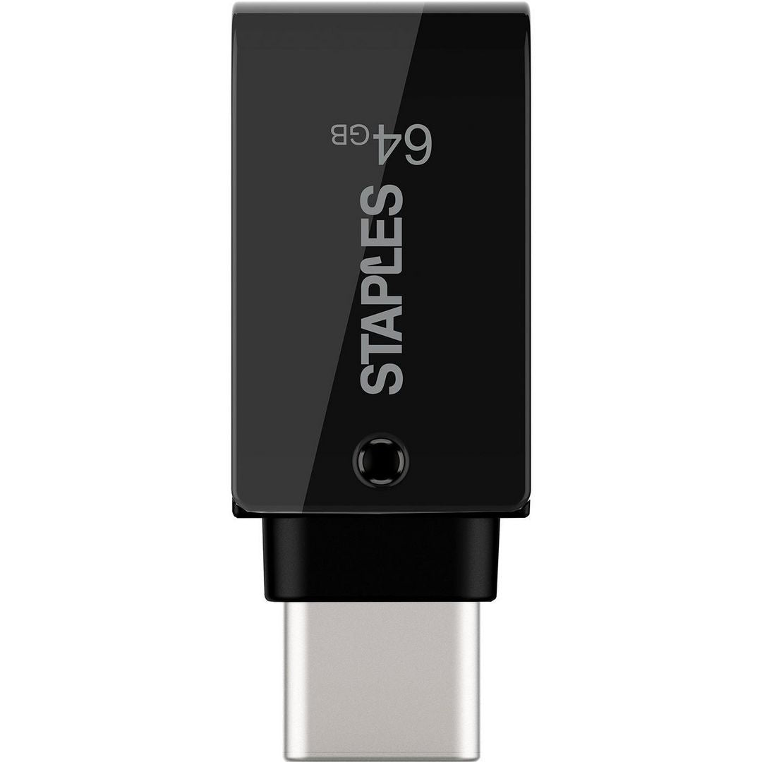 Zunanji pomnilnik USB-A 3.1 / USB-C Staples K23, 64Gb EKMMD64GK233CST
