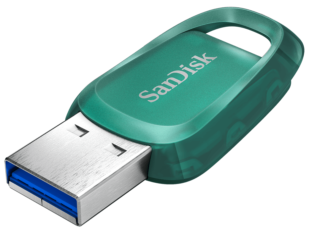 Zunanji pomnilnik USB-A 3.2 SanDisk Ultra Eco, 128Gb SDCZ96-128G-G46