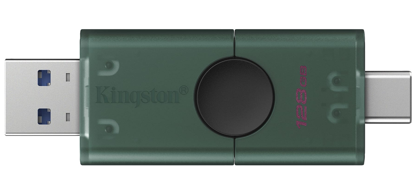 Zunanji pomnilnik USB-A 3.2 / USB-C Kingston Duo, 128Gb DTDEG2/128GB