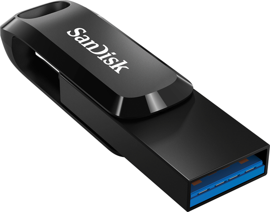 Zunanji pomnilnik USB-A 3.2 / USB-C SanDisk Ultra Dual Go, 1TB SDDDC3-1T00-G46