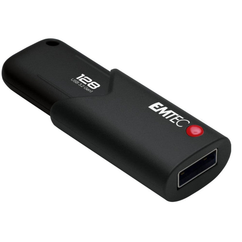 Zunanji pomnilnik USB-A 3.2 Emtec B120 Click Secure, 128Gb ECMMD128GB123