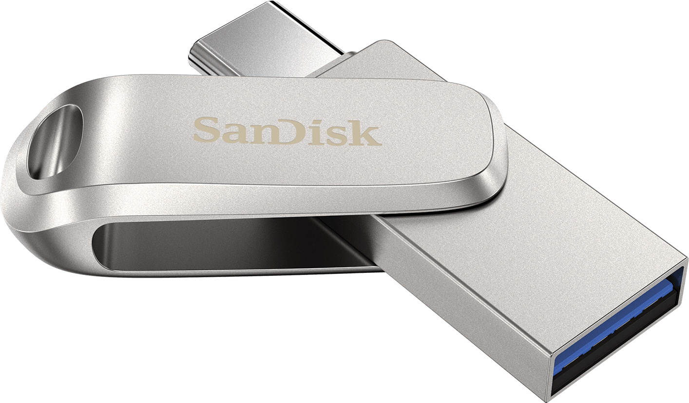 Zunanji pomnilnik USB-A 3.2 / USB-C SanDisk Ultra Luxe Dual Drive, 128Gb SDDDC4-128G-G46