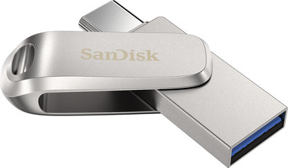 Zunanji pomnilnik USB-A 3.2 / USB-C SanDisk Ultra Luxe Dual Drive, 128Gb SDDDC4-128G-G46