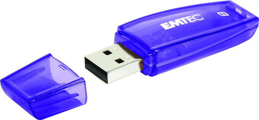 Zunanji pomnilnik USB-A Emtec C410 Color Mix, 8Gb ECMMD8GC410
