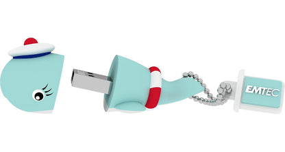 Zunanji pomnilnik USB-A Emtec M337 Whale, 16Gb ECMMD16GM337