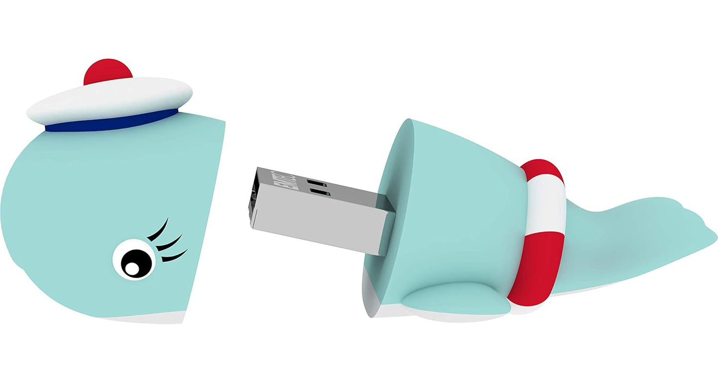 Zunanji pomnilnik USB-A Emtec M337 Whale, 16Gb ECMMD16GM337